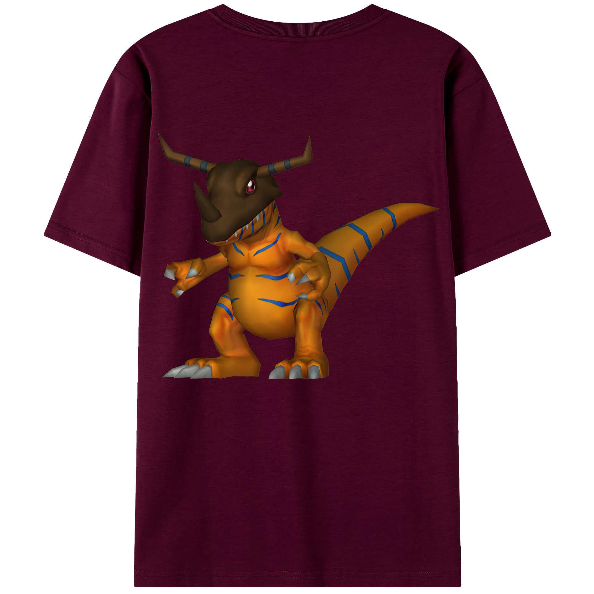 （画像用） Digimon デジタルモンスター/デジモン レディース半袖Tシャツ(バックプリント)